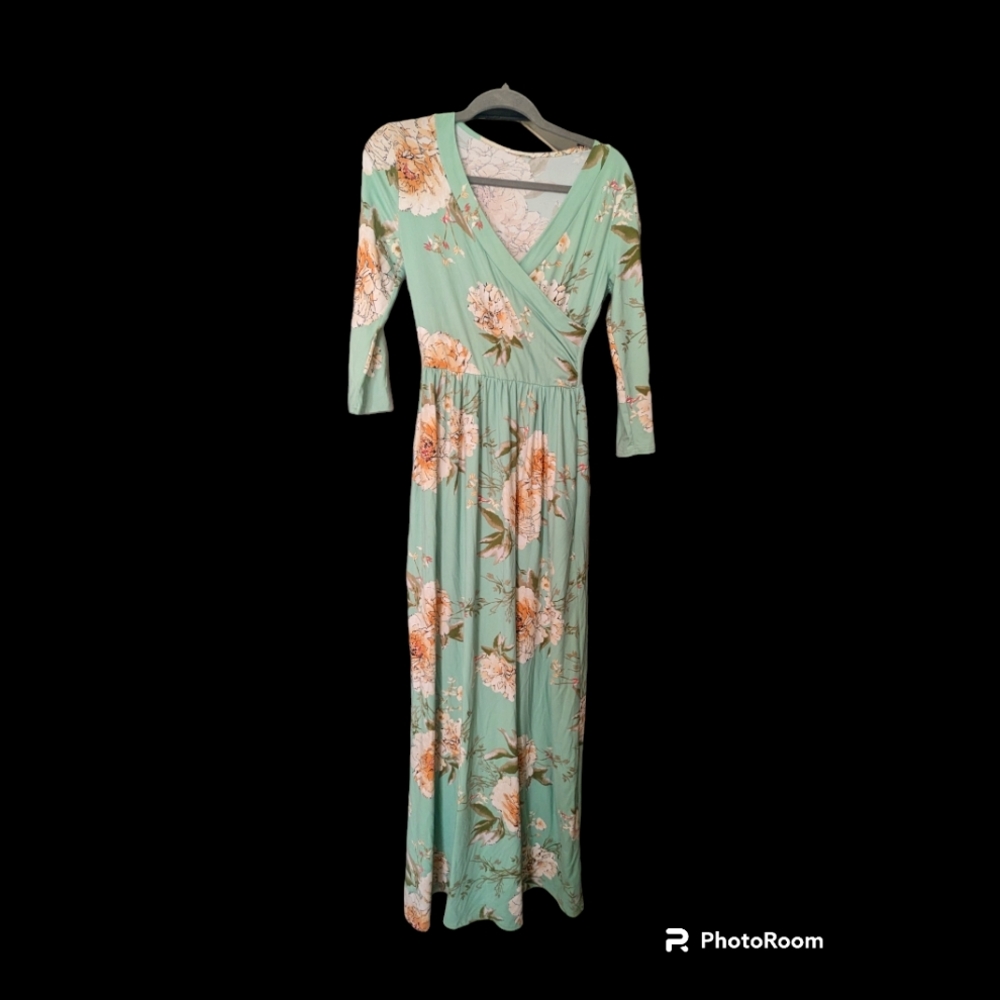 Wrap Maxi Dress